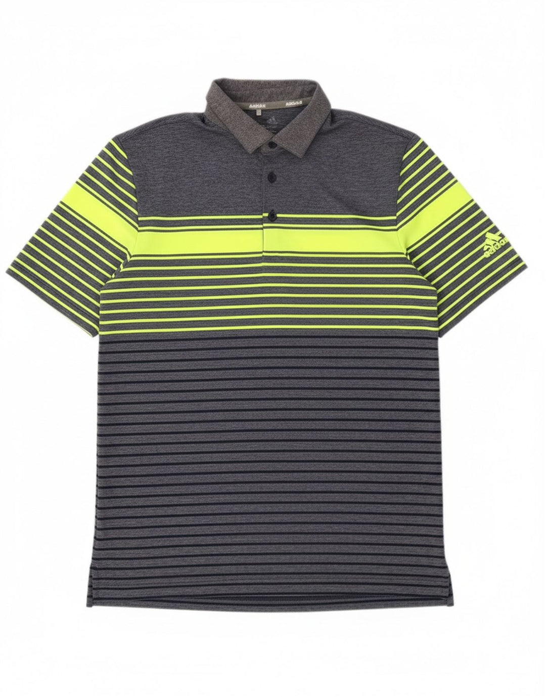 Adidas Polo Homme XS Bleu Marine Rayé Polyester