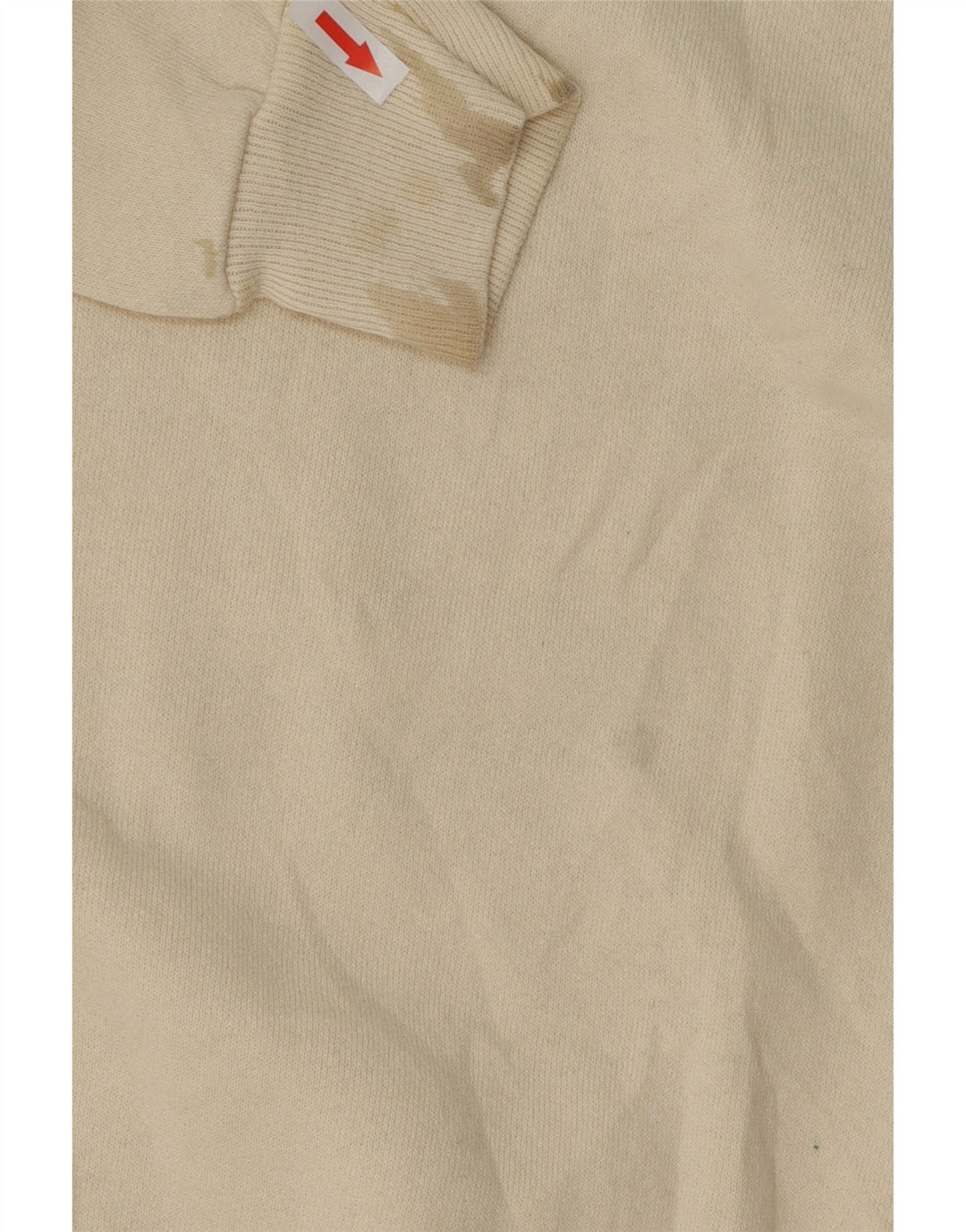 Lee Sweat-Shirt Graphique Homme Blanc Cassé Moyen Coton