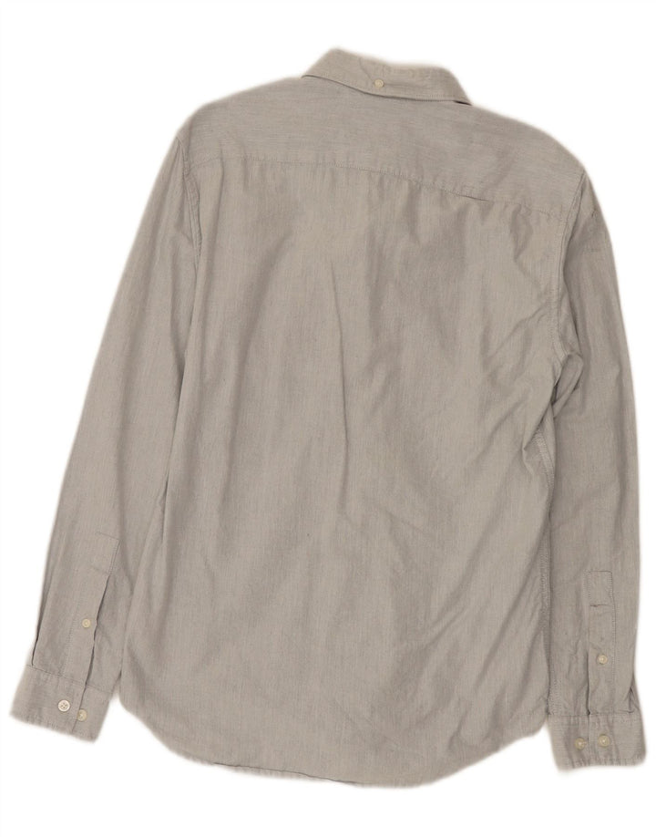 Jack Wills Chemise Slim Fit Homme Gris Coton