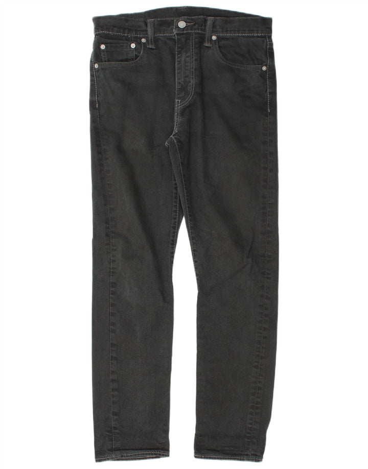 LEVI'S Jean Droit 522 Homme W30 L28 Noir Coton
