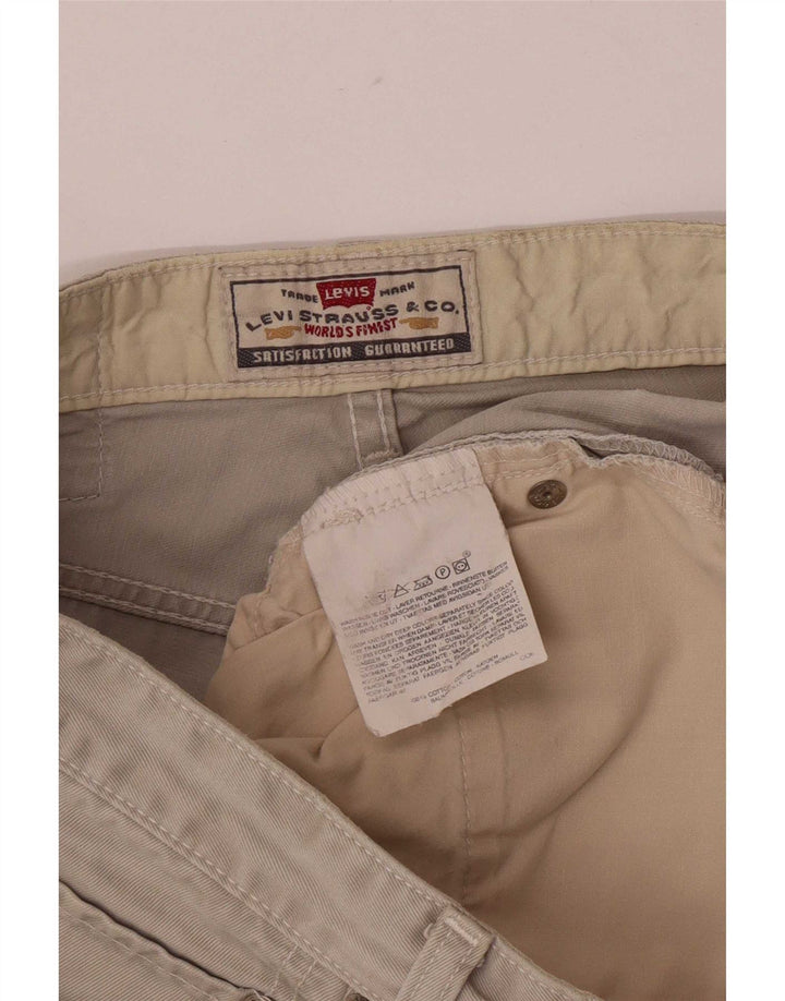 Levi's Short en jean classique pour homme Large W33 Coton beige