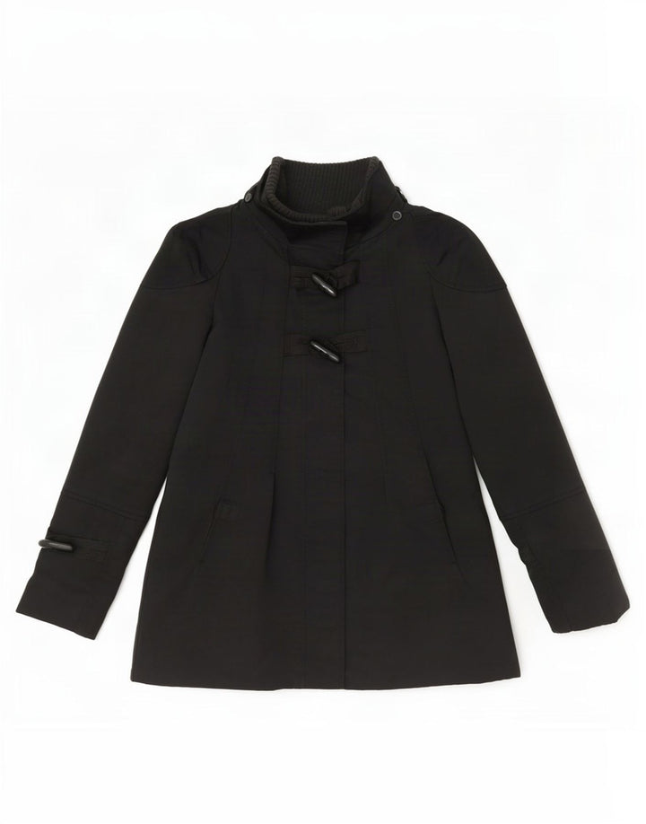 Zara Manteau court pour femme UK 10 Small Noir