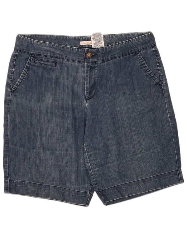 Dockers Short en jean pour femme US 14 XL W36 Bleu Coton