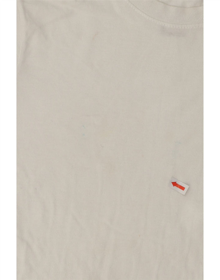 NIKE Womens T-Shirt Top UK 10 Small White Vintage Nike and Second-Hand Nike from Messina Hembry 