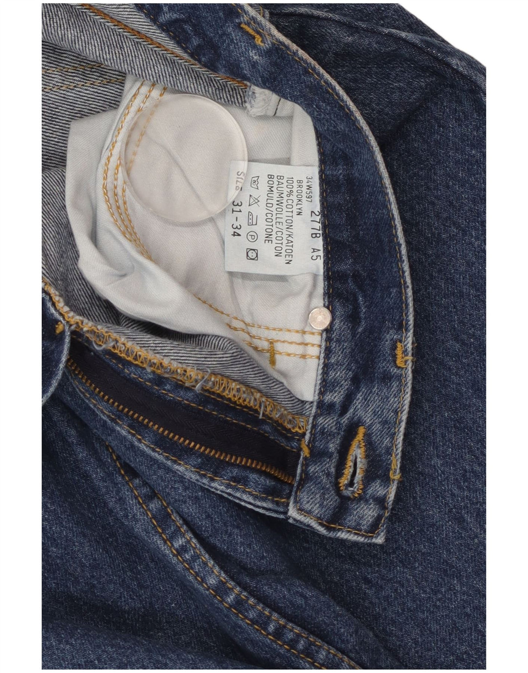 LEE Jean Droit Brooklyn W31 L34 Homme Bleu Coton