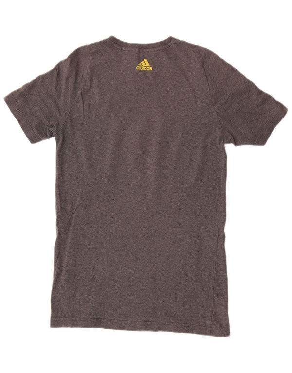 Adidas T-Shirt Graphique Fille 15-16 ans Gris