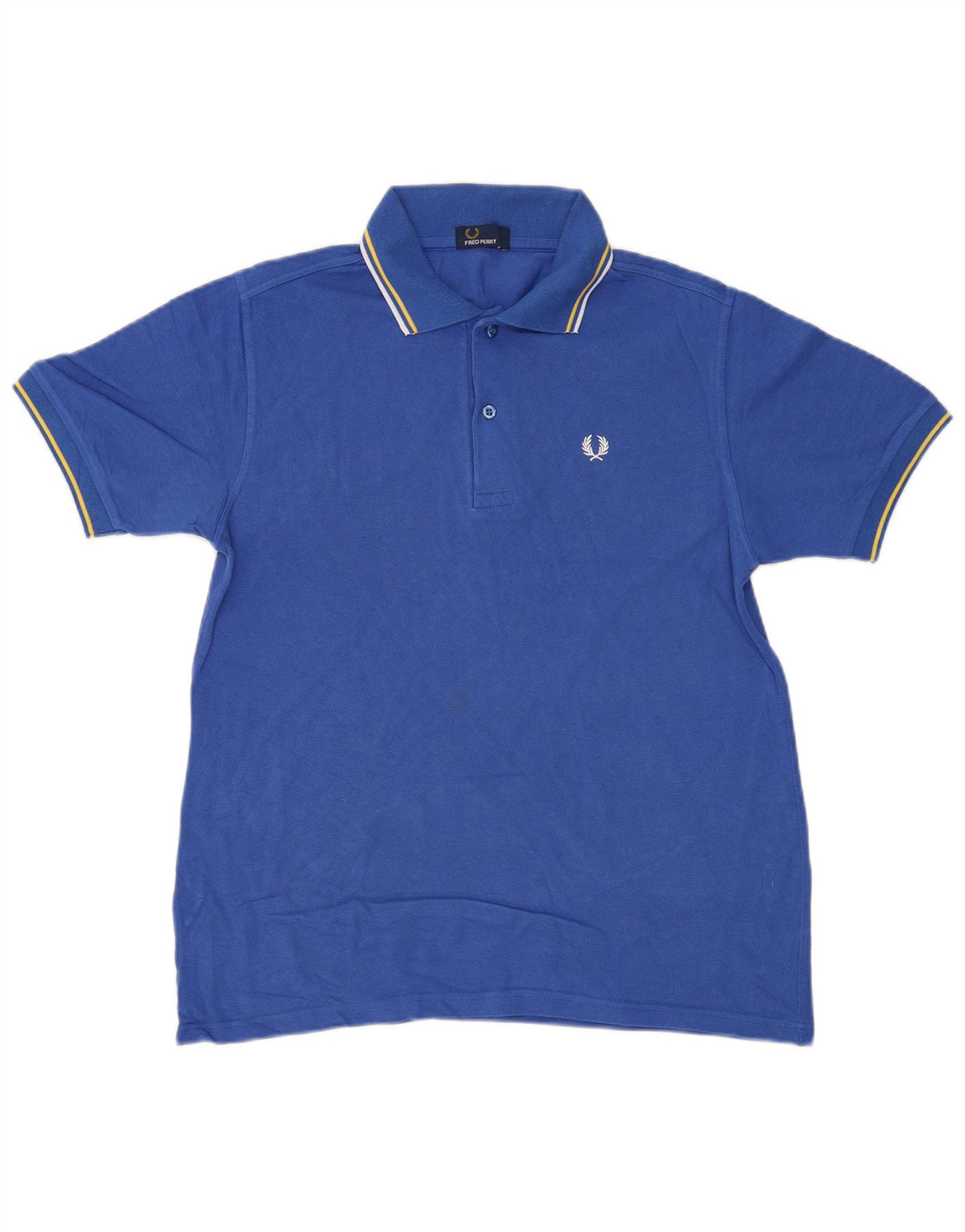 FRED PERRY Polo Garçon 15-16 ans Grand Bleu Coton