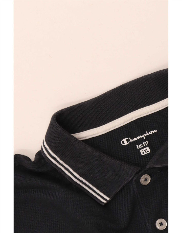 Champion Polo Easy Fit Homme 3XL Bleu Marine