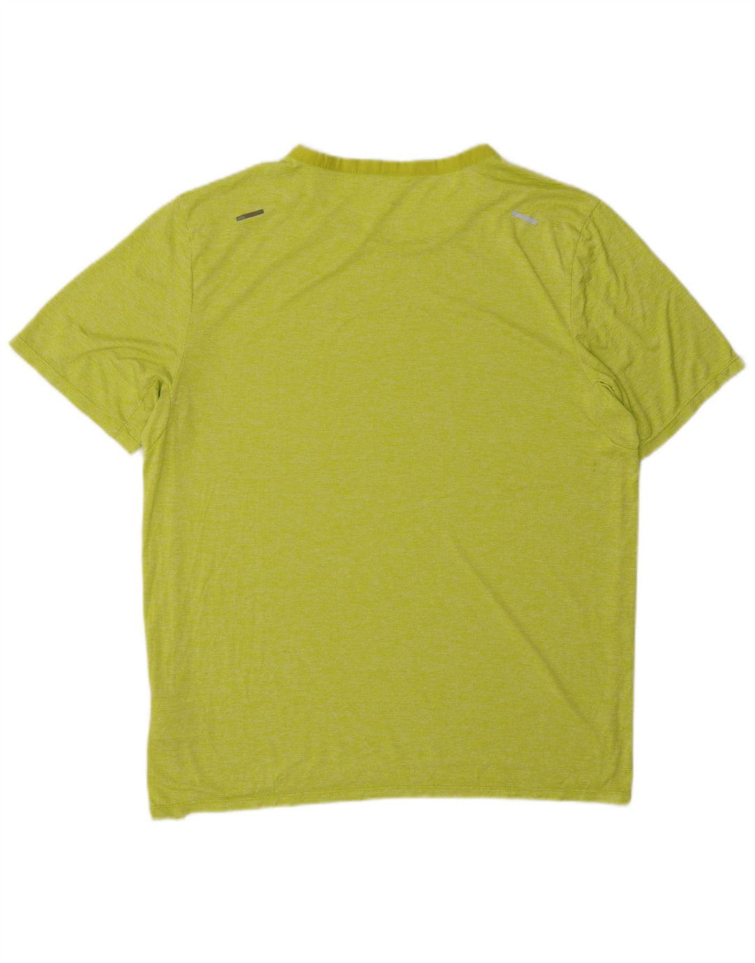 Nike Hommes Running T-Shirt Haut Vert Moyen Polyester Sports