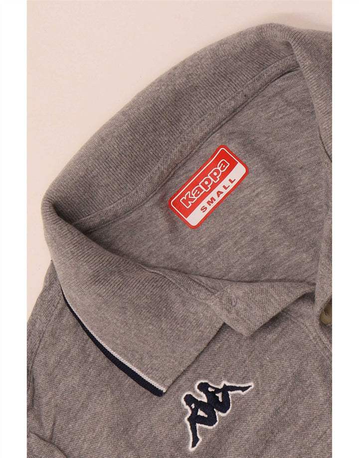 Kappa Polo Homme Petit Gris Moucheté