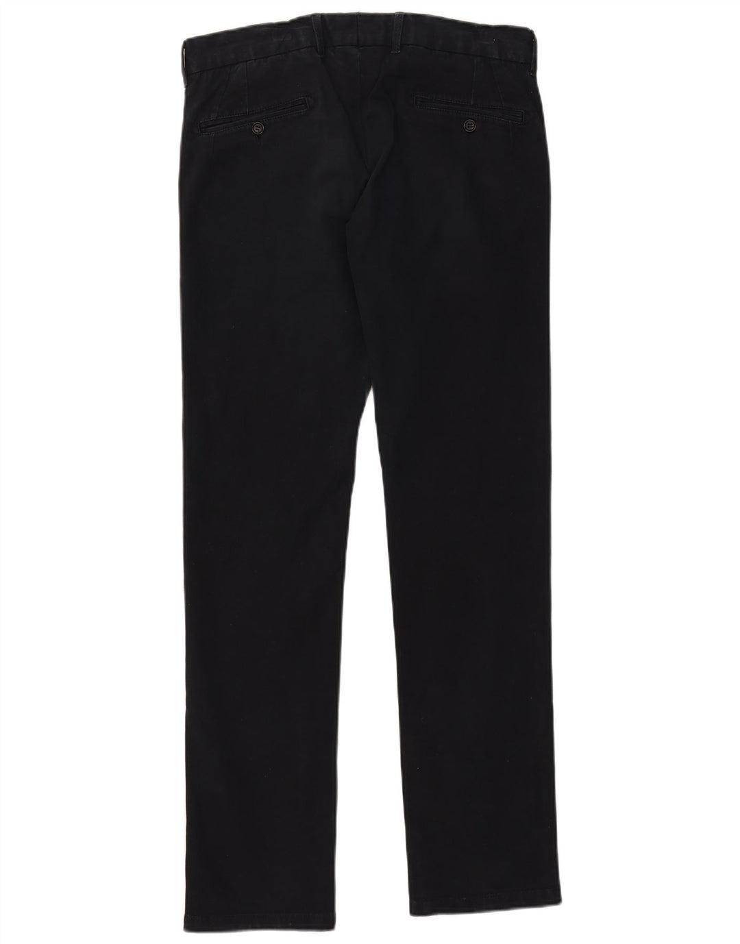 GAS Pantalon Chino Droit Homme IT 48 Medium W34 L33 Noir Coton