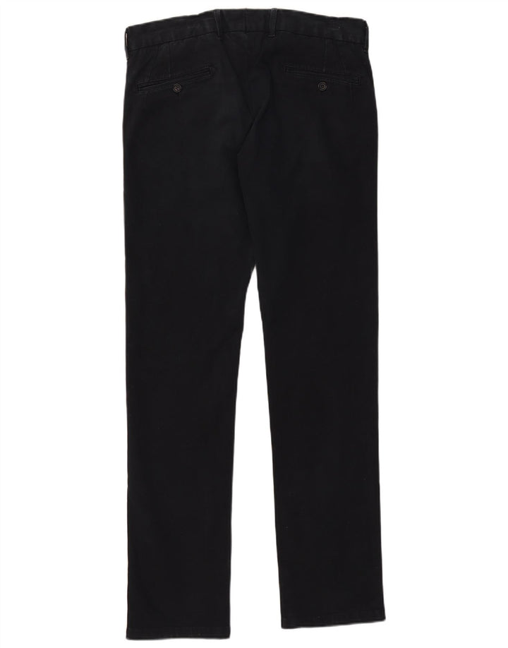 GAS Pantalon Chino Droit Homme IT 48 Medium W34 L33 Noir Coton