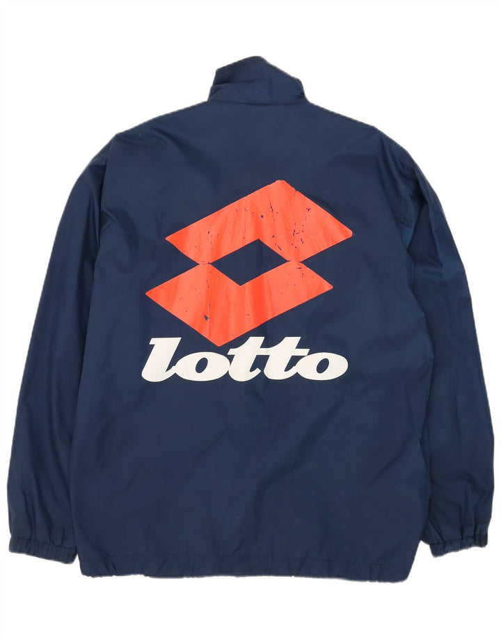 Lotto Veste de Survêtement Graphique Coupe Ample Homme Bleu Marine Moyen
