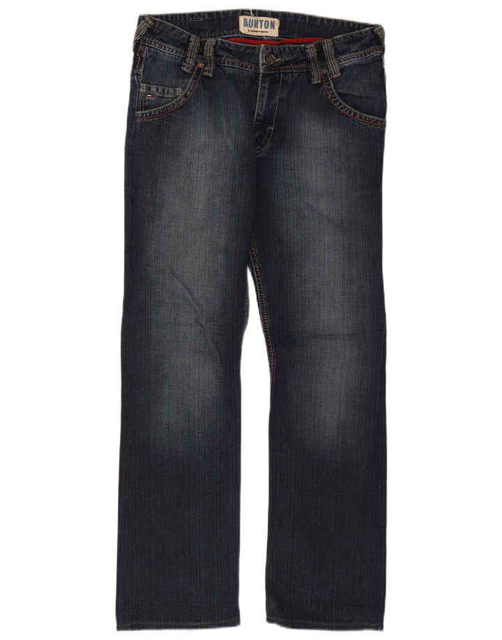 Burton Jean droit femme W32 L30 bleu marine coton