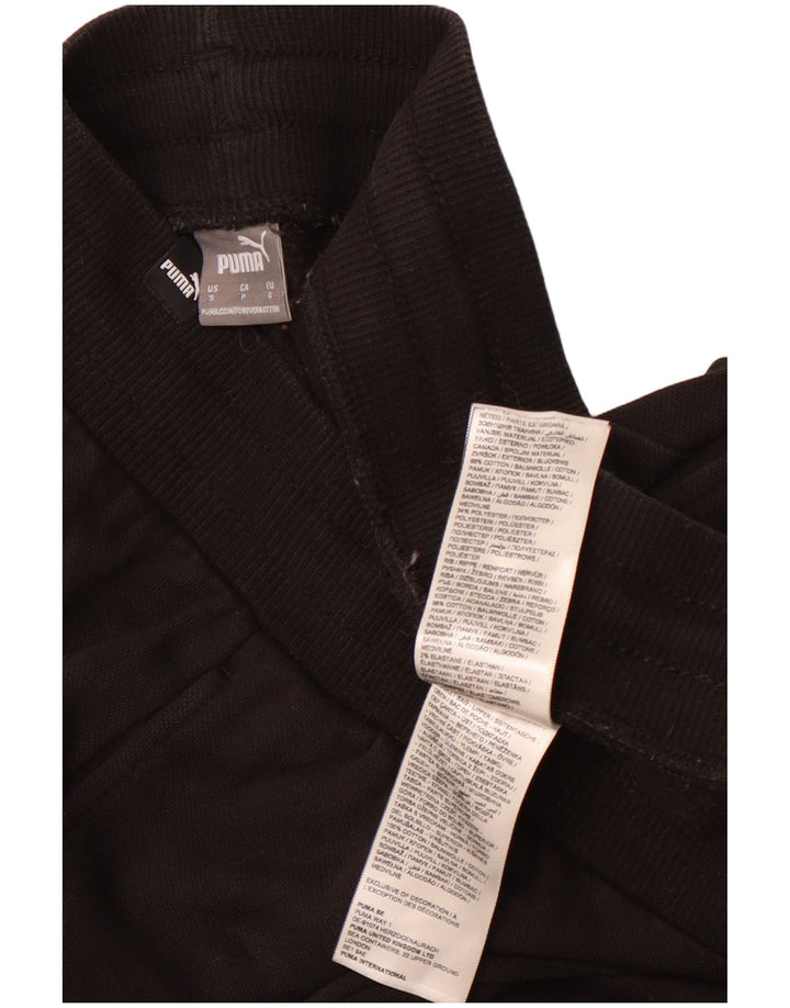 Puma Pantalon de survêtement pour homme en coton noir Taille S