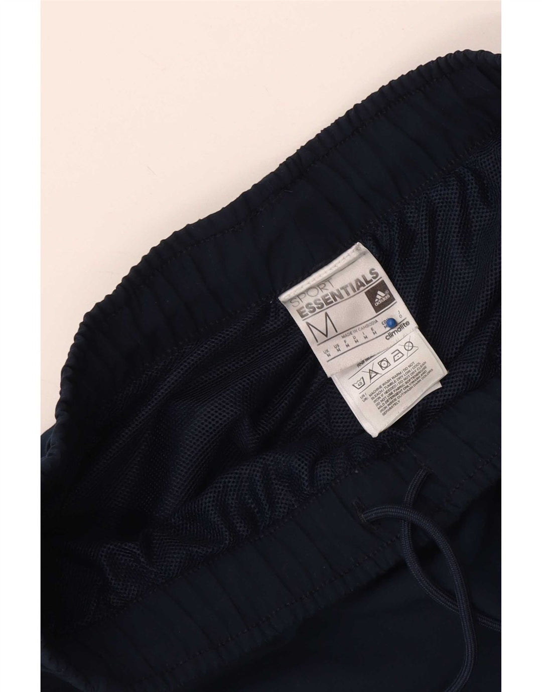 Adidas Short de sport Climalite Homme Bleu Marine Moyen Polyester