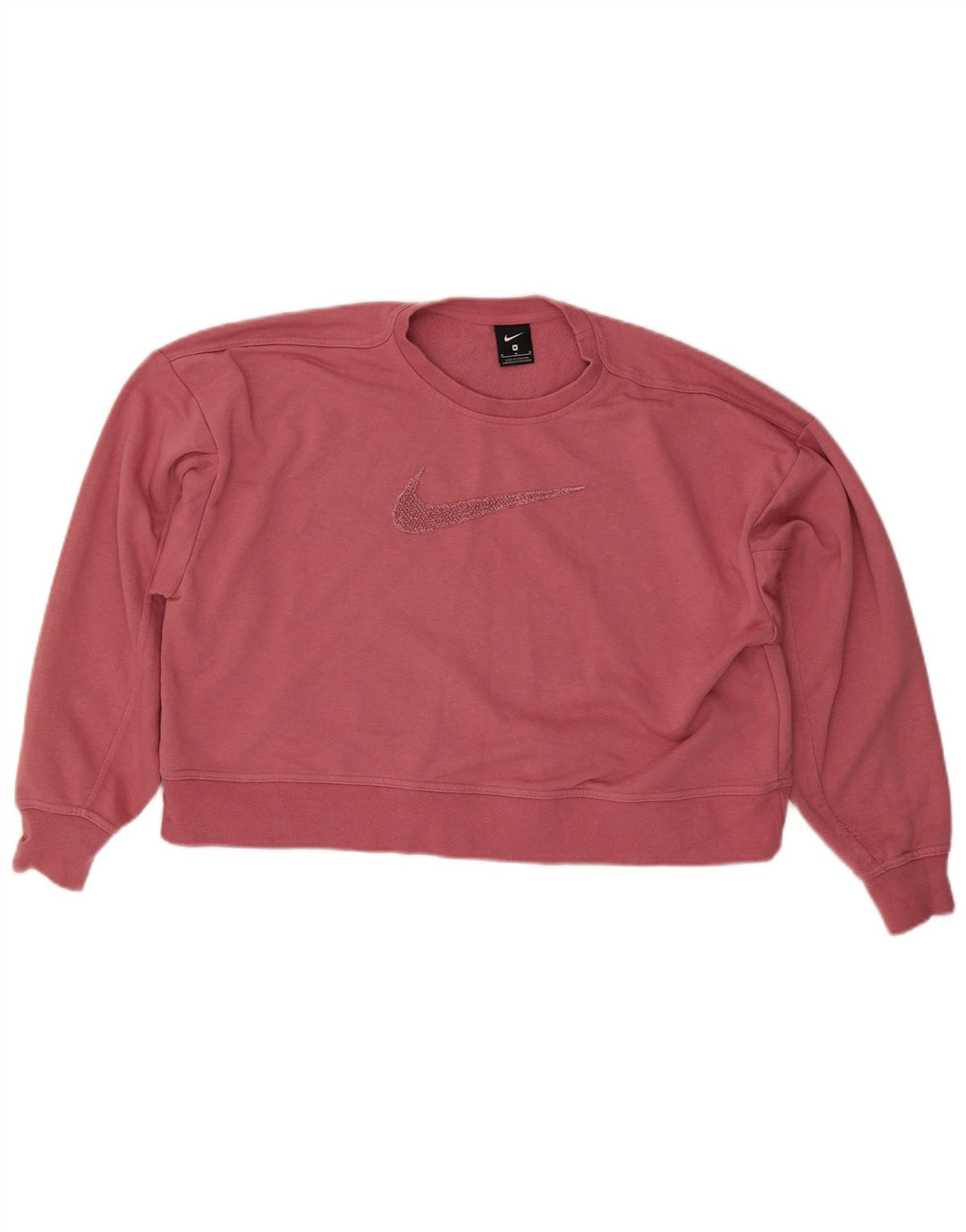 Nike Sweat-shirt court surdimensionné pour femme UK 14 Rose moyen