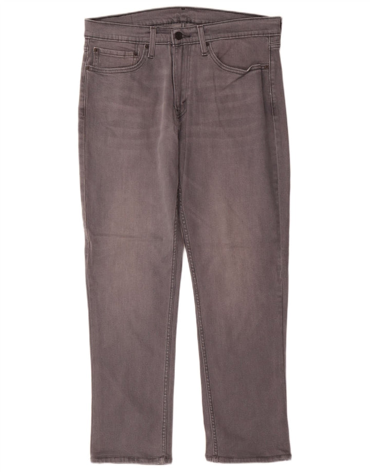 Levi's Jean Slim W34 L30 Homme Gris Coton