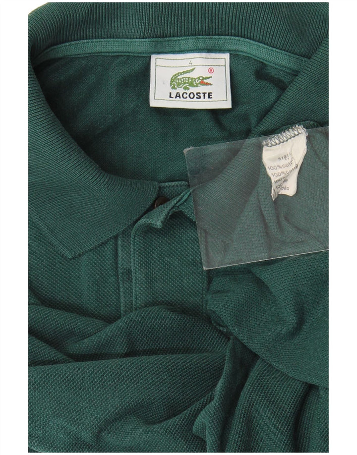 Lacoste Polo Homme Taille 4 Coton Vert Moyen