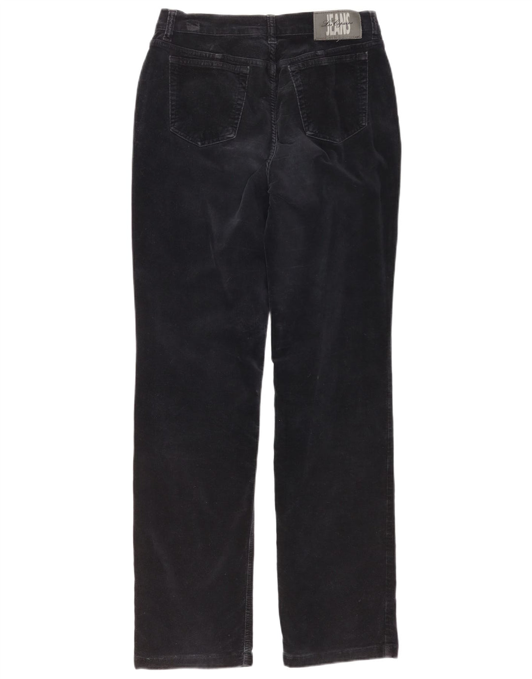 LES COPAINS Pantalon Chino Droit Velours Homme IT 44 XS W30 L32 Noir