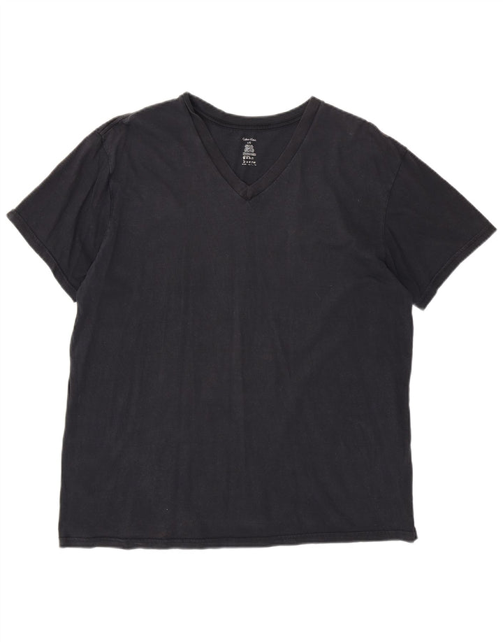 Calvin Klein T-Shirt Homme Grand Noir Coton