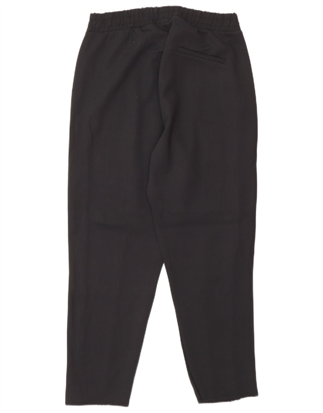 Zara Pantalon De Survêtement Femme UK 12 Medium Noir Colourblock Polyamide