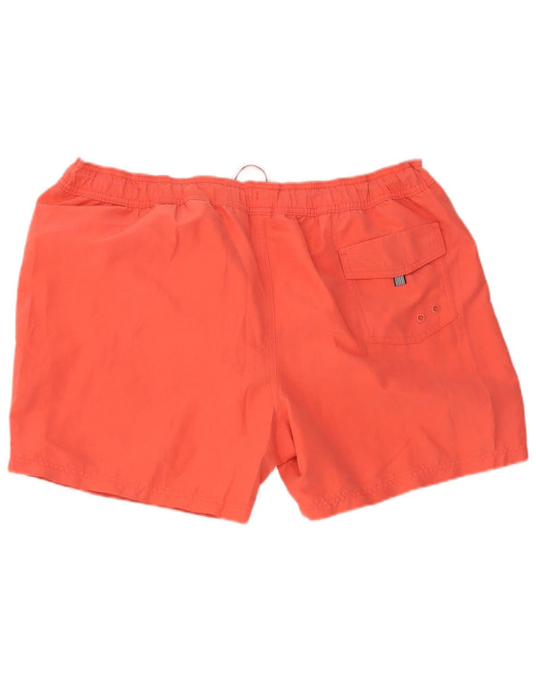 Marks & Spencer Short de bain pour homme 2XL Orange Coton