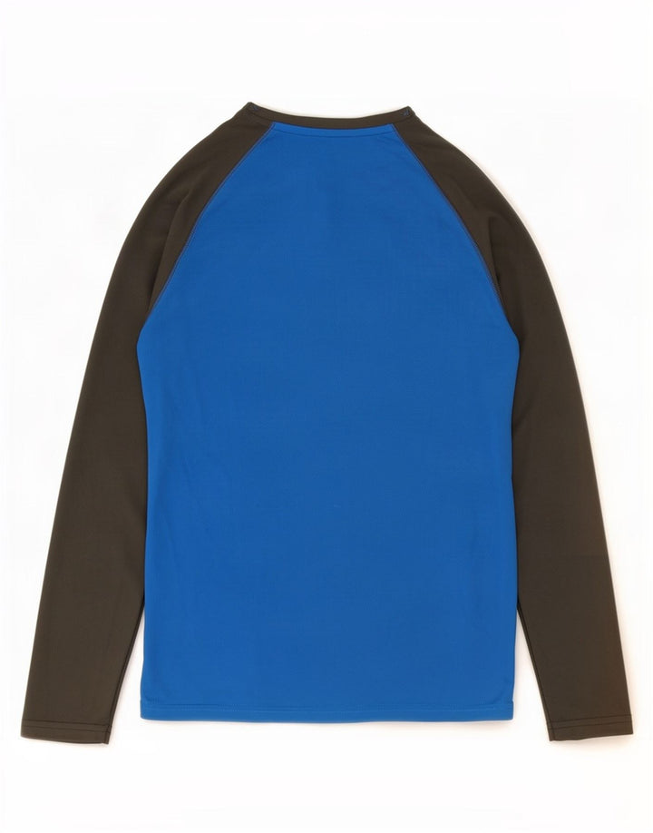 Mountain Warehouse Haut IsoCool Manches Longues Homme Bleu Colorblock Petit