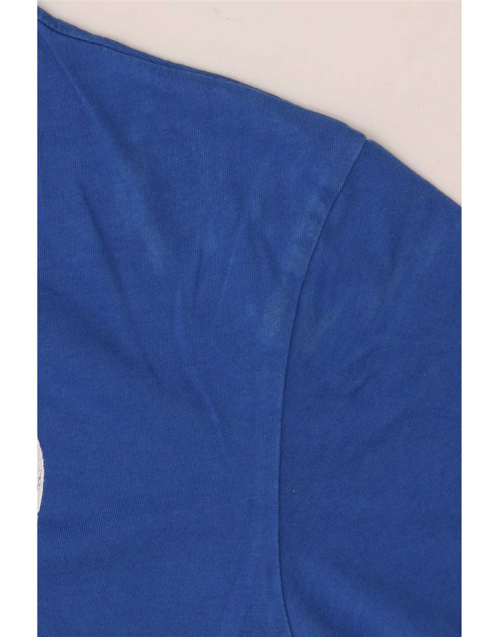 G-Star Homme Graphic T-Shirt Top Petit Bleu Coton