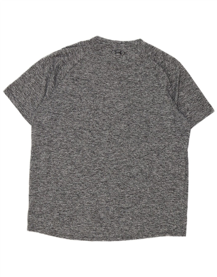UNDER ARMOUR T-Shirt Homme Top XL Gris Moucheté