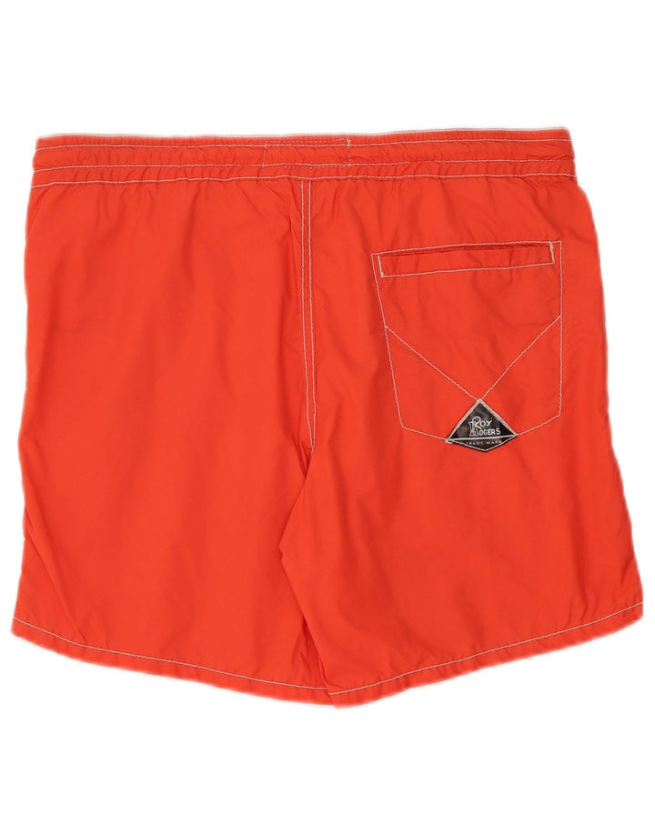 Roy Rogers Short de Bain Homme Rouge Moyen Polyamide