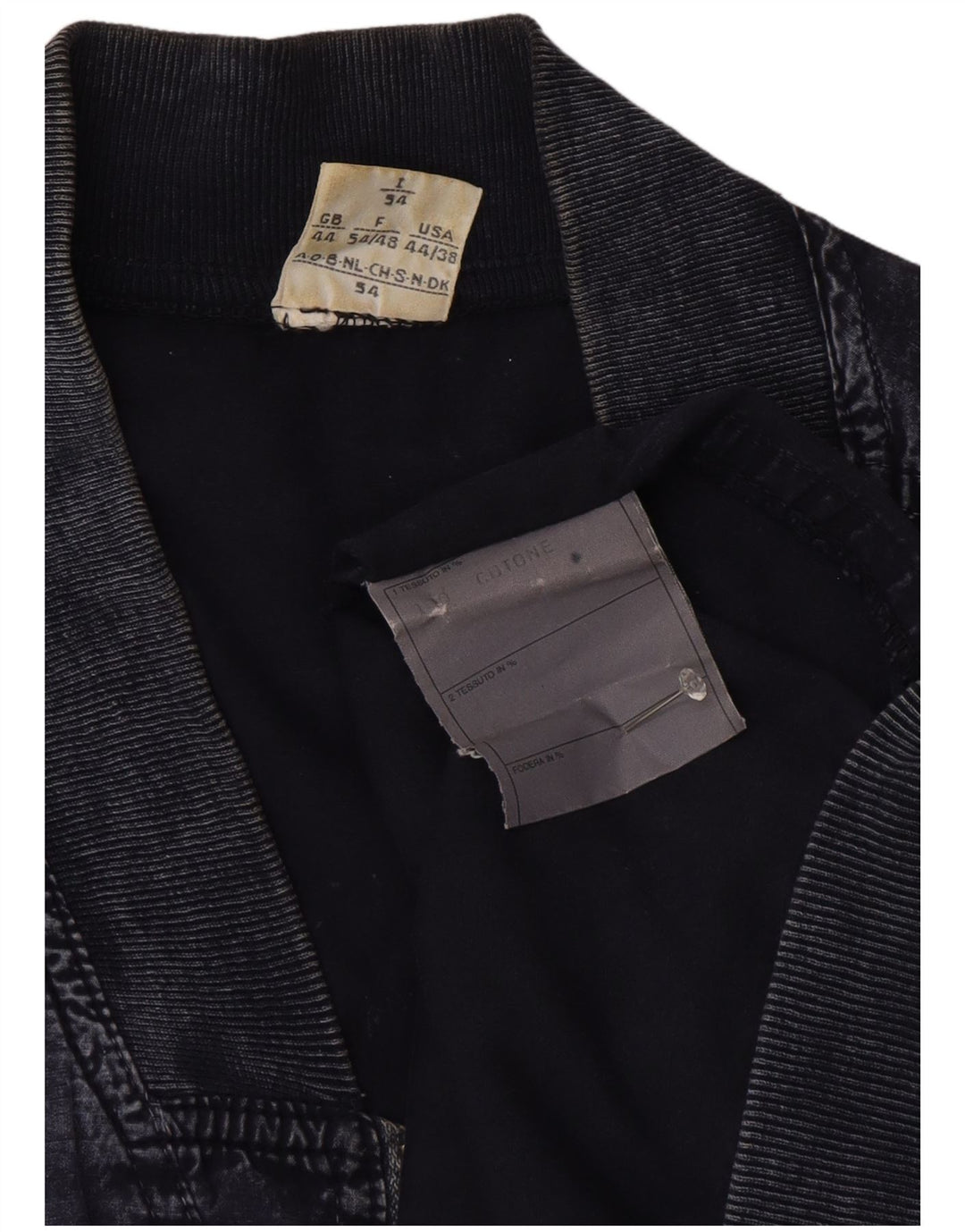 Belfe & Belfe Veste en Jean Homme UK 44 2XL Bleu Marine Coton