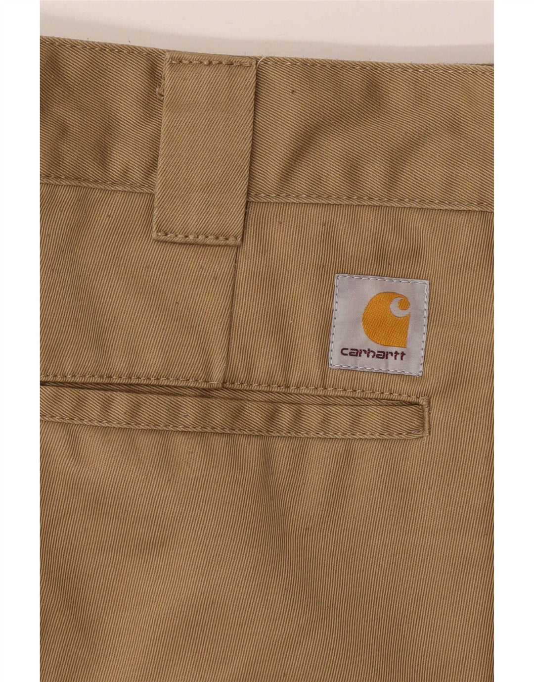Carhartt Pantalon Chino Slim Homme W32 L30 Beige Polyester
