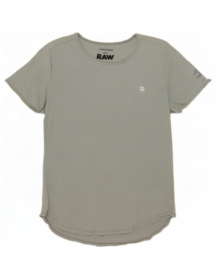 G-Star T-shirt pour femme UK 14 Large Gris