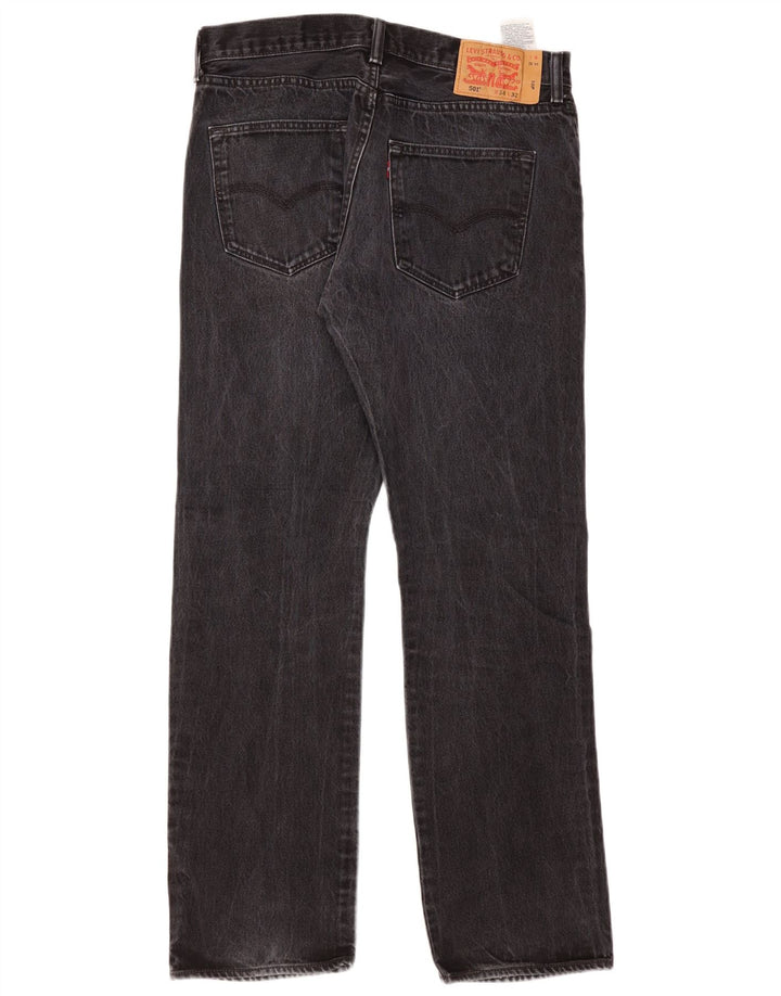 Levi's Jean Droit 501 Homme W34 L32 Noir