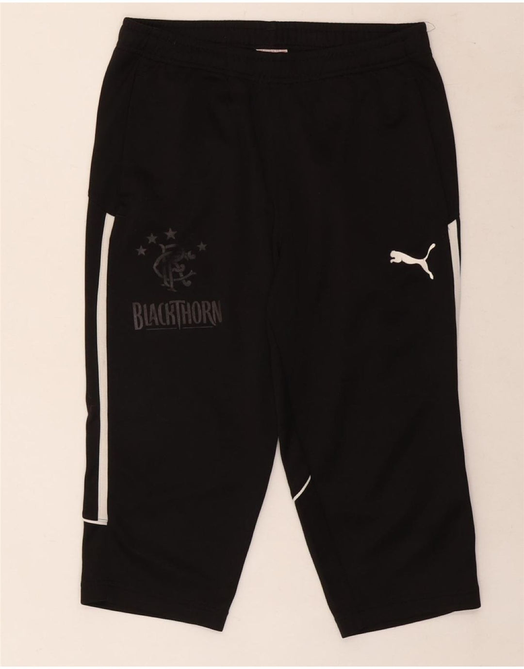 Puma Pantalon de Survêtement Graphic Capri Homme Noir Petit Polyester