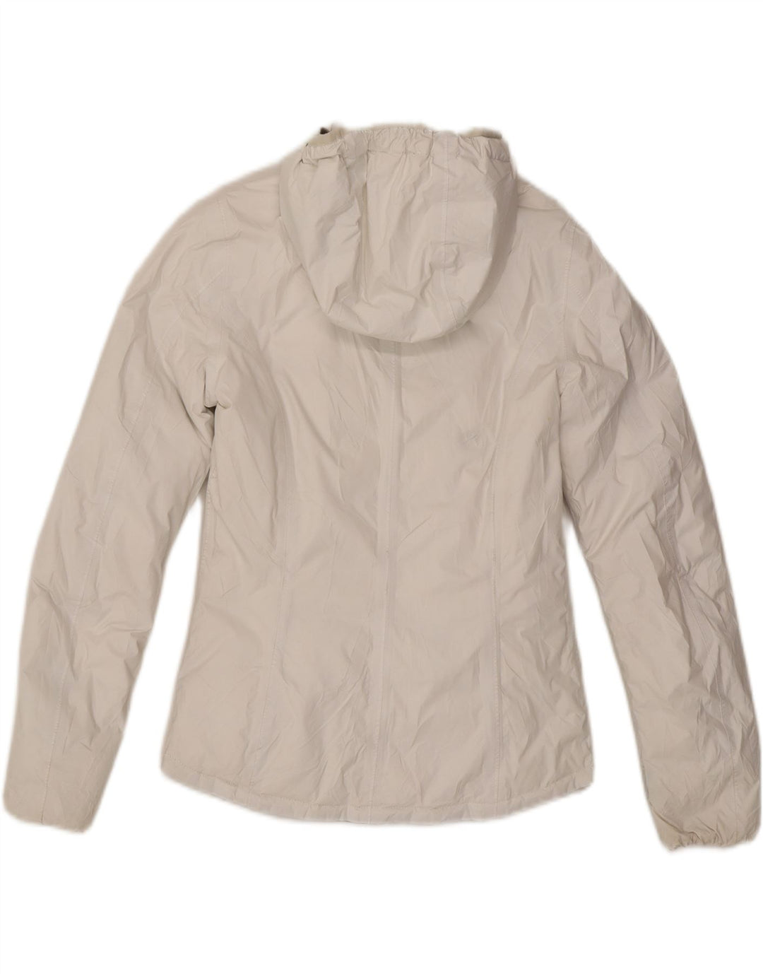 K-WAY Veste matelassée réversible à capuche fille 8-9 ans Blanc Polyamide