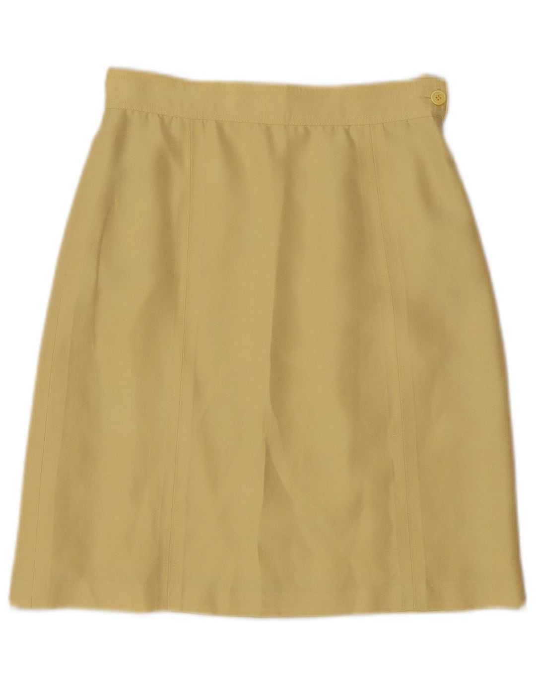 jupe droite femme vintage W26 Petit Jaune