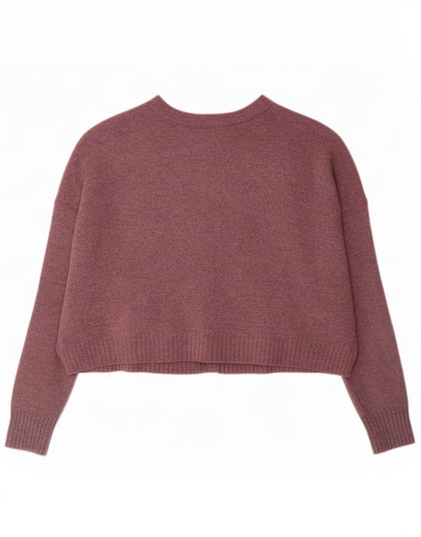 Whistler Womens Cardigan Sweater UK 16 Grande laine violette