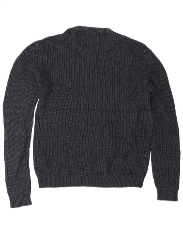 Jack & Jones Pull Col Rond Homme Bleu Marine Moyen Acrylique