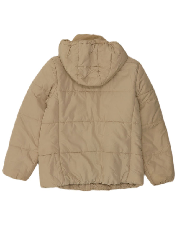 Marks & Spencer Veste rembourrée à capuche pour femme UK 12 Medium Off White