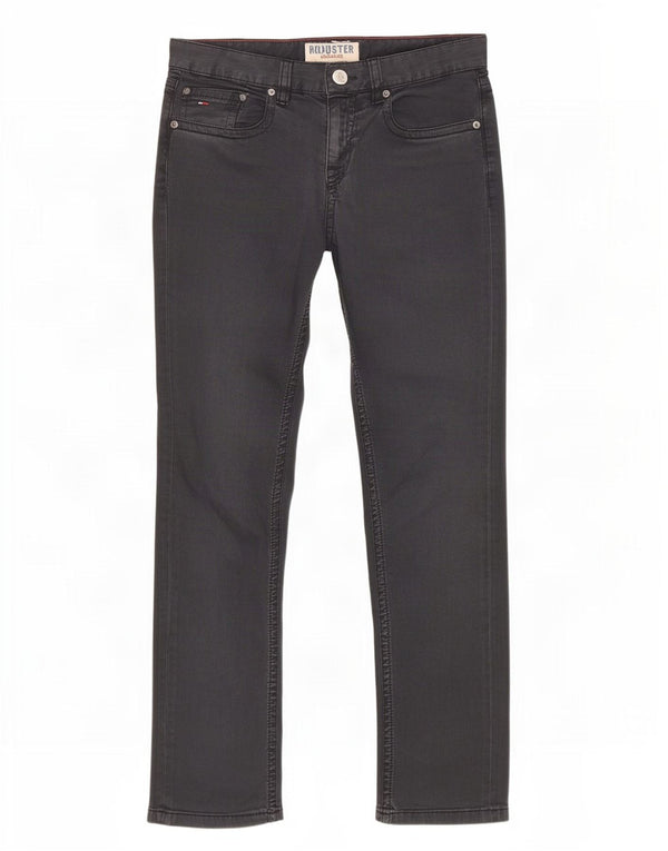 Tommy Hilfiger Pantalon décontracté slim pour femme W29 L32 Gris Coton