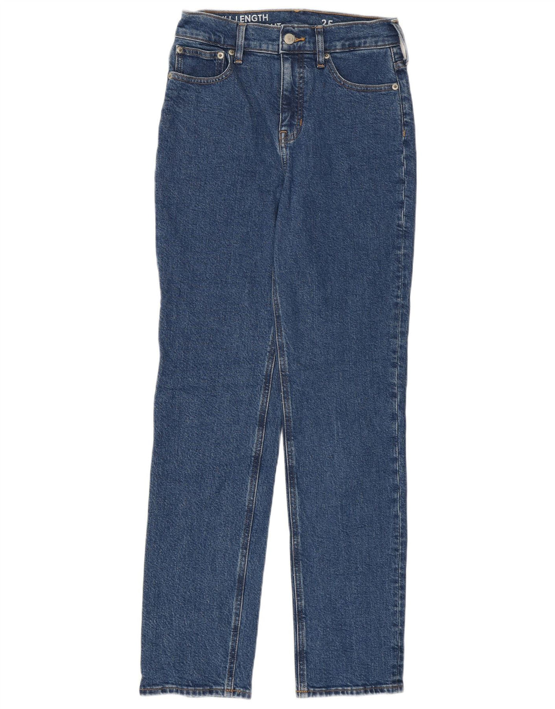 J. CREW Jean Droit Femme W25 L30 Bleu