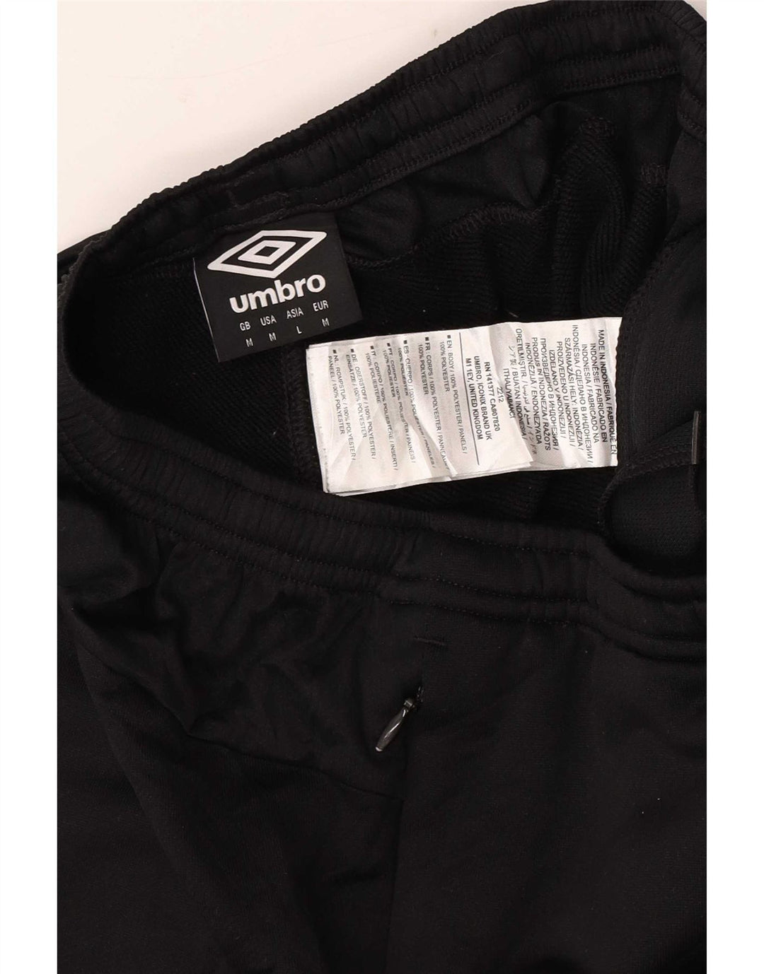 Umbro Burnley F.C. Homme Pantalon De Survêtement Graphique Noir Moyen Polyester