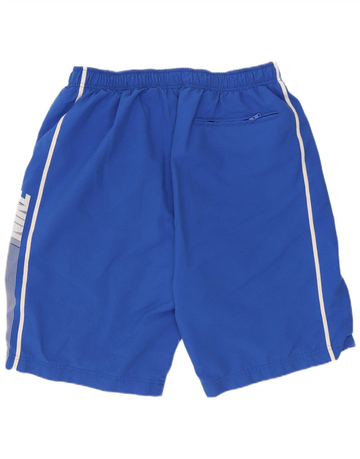 Nike Short de sport graphique pour homme XL Bleu Polyester