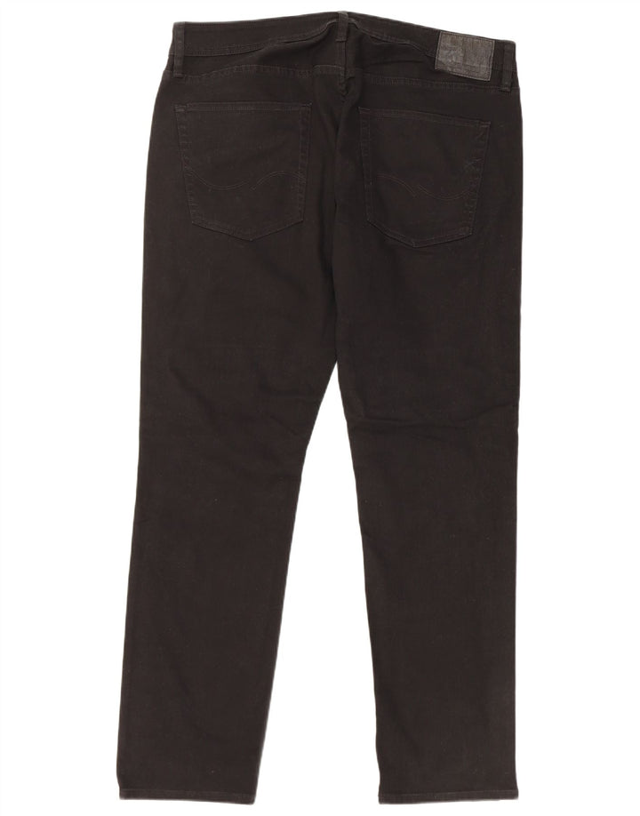 JACK & JONES Jean Slim Tim Homme W36 L32 Coton Noir