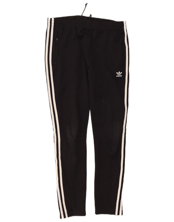 Adidas Pantalon de survêtement pour femme UK 10 Small Noir Polyester