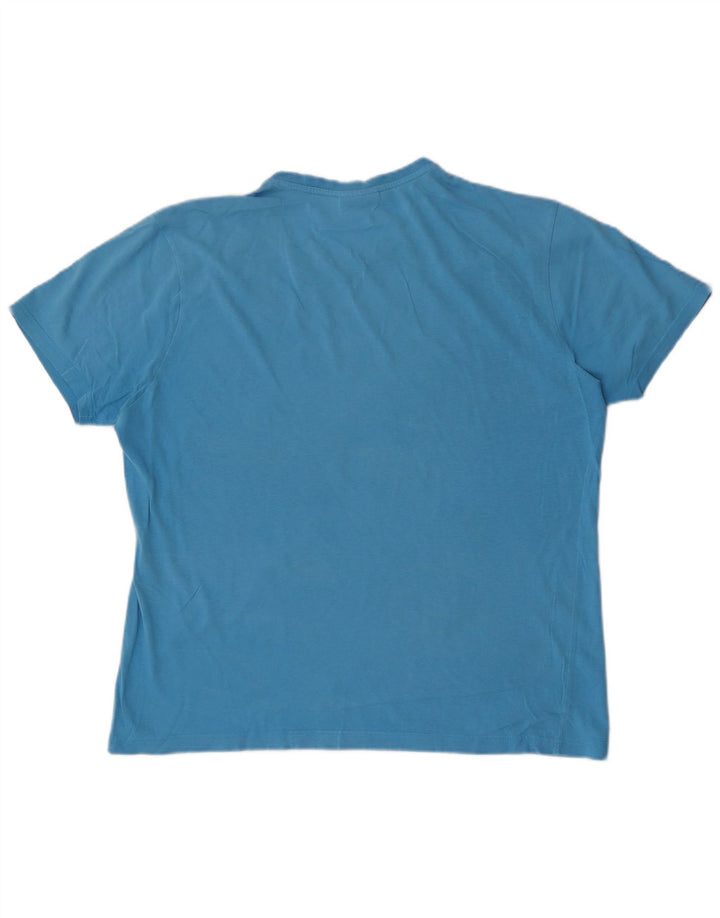 Kappa T-Shirt Graphique Homme Grand Bleu