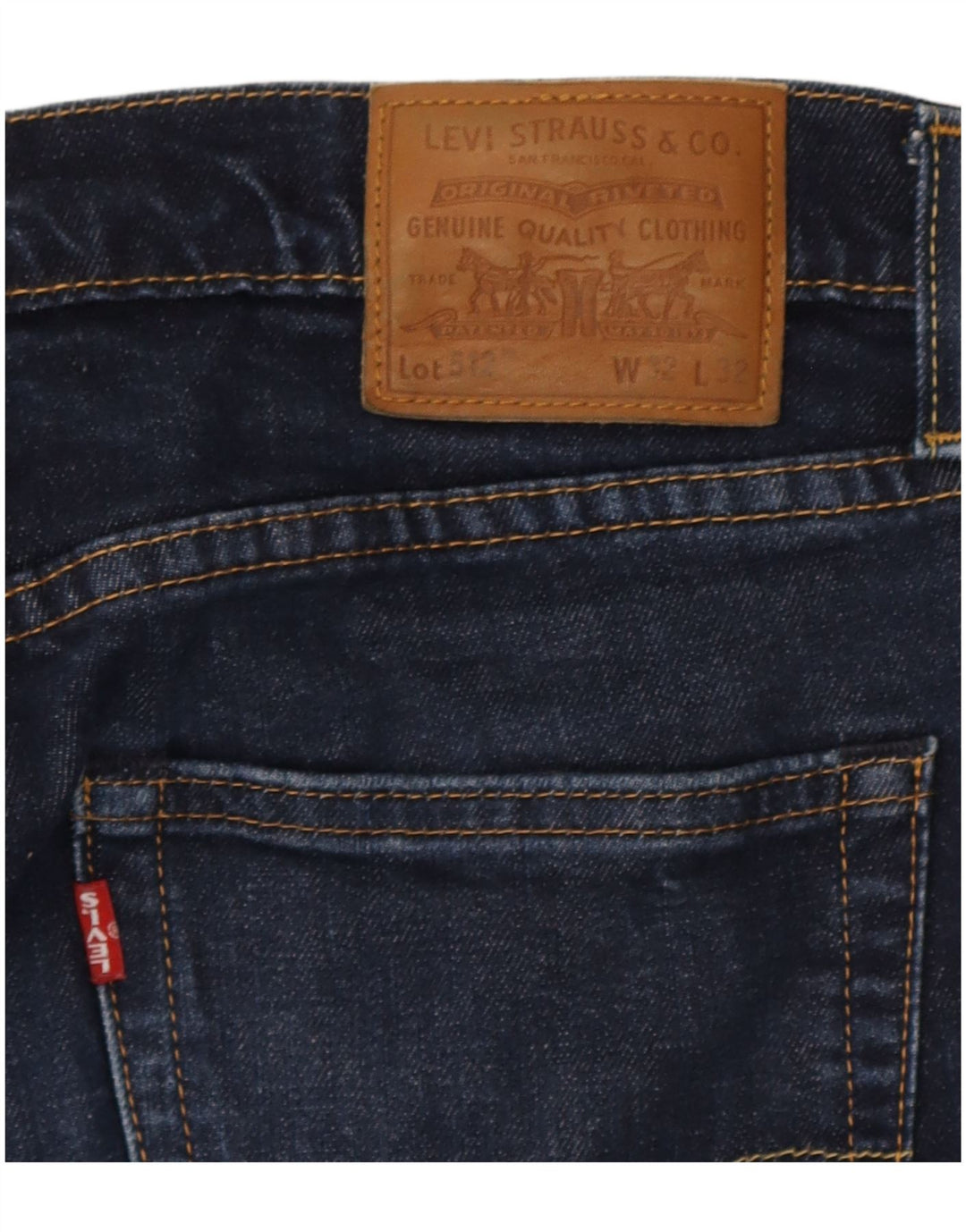 Levi's Jean 512 Slim Tapered Homme Bleu Marine