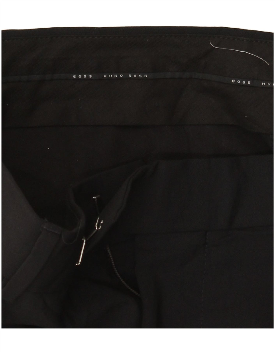 Hugo Boss Pantalon de costume droit pour femme W36 L30 Noir